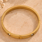 Royal Luxe Gold Kada for Women | Anti-Tarnish Bangle